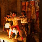 Rappresentazione teatrale al Castello di Sorbello Cortona organizzata da RumorBianco. ©Cesare Galloni Fotografo